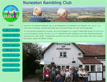 Tablet Screenshot of nuneaton-rambling.org.uk